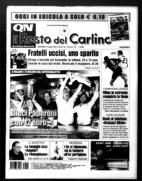 Il Resto del Carlino : giornale dell'Emilia